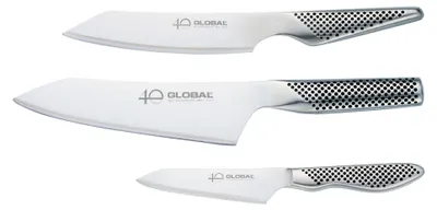 Produktbild von Global Yoshikin G-458110/AB 3-teiliges 40 Jahre Jubiläums Messerset
