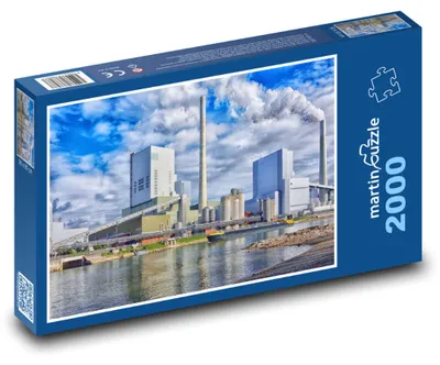 Produktbild von martinpuzzle - Puzzle 2000 Teile - Industrie - Fabrik