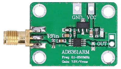 Productafbeelding van Frequentiedetectormodule, hoogfrequent-microgolf-AM-detectieprint, 0,1-2,5 GHz, accessoire, AD8361
