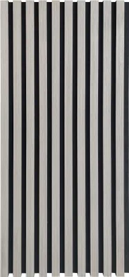Produktbild von HOME DELUXE - Akustikpaneel SONIC Grey Oak - 1 Paneel – 0,32 m², ca. 80 x 40 cm, Holz / Polyester, auf- und nebeneinader platzierbar I Akustik Paneel Schallschutzpaneel Akustikplatten Wandpaneel