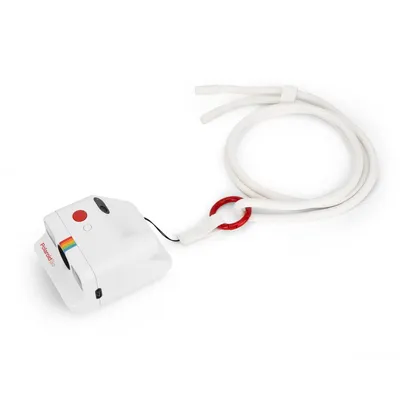 Produktbild von POLAROID, Verstellbarer Nylon-Schultergurt für Polaroid Go Kamera, Weiß