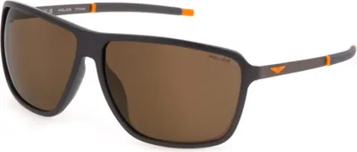 Produktbild von Police SPLL15 Grigio scuro perlato opaco 65/13/135 Herren Sonnenbrillen
