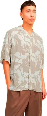Produktbild von Jack & Jones Jeff Aop Resort Kurzarmhemd Beige S Herren Beige S