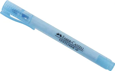 Immagine prodotto di Faber-Castell Textmarker TEXTLINER 38 leuchtblau, Strichstärke: 0,4 – 1 mm 10 Stück Verkaufseinheit 661775 9556089005869