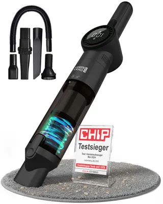 Produktbild von LEBENLANG Handstaubsauger Akku - Dual-Filter & Li-Ion & 17000PA