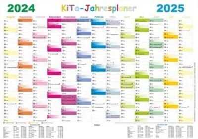 Produktbild von Kita-Jahresplaner 2024/2025