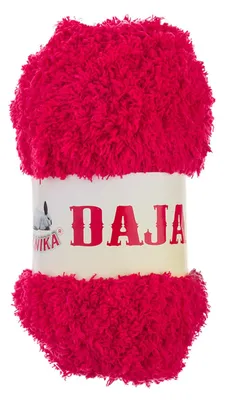 Produktbild von 50g Kuschelgarn Daja Kuschelwolle Chenille-Strickgarn Farbauswahl, Farbe:rot