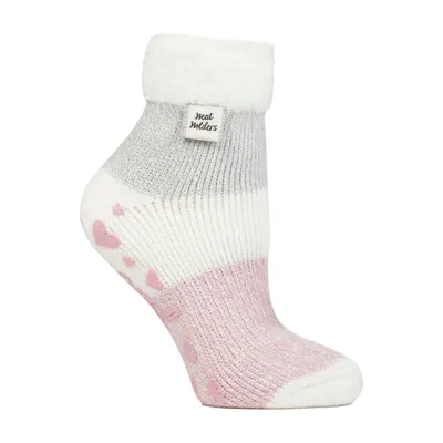 Produktbild von Heat Holders - Damen Kuschelige Flauschige Bettsocken mit Federoberteil