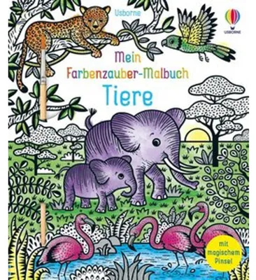 Produktbild von Mein Farbenzauber-Malbuch: Tiere