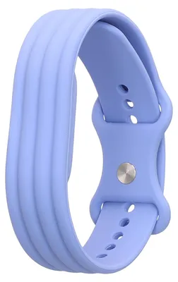 Produktbild von kwmobile Silikon Uhrenarmband für Google Fitbit Air Armband - Ersatzarmband für Fitnesstracker - Wechselarmband Smartwatch - Blau
