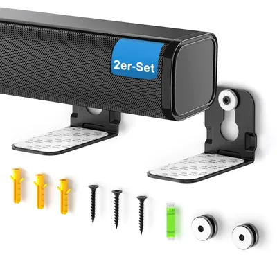 Immagine prodotto di Supporto universale per soundbar da montare a parete