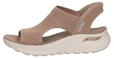Produktbild von Skechers Slip-Ins: Arch Fit 2.0 Sandal  Sandalen Plat - Middelbruin - Maat 38