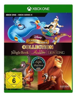 Produktbild von GAME Disney Classic Collection: The Jungle Book, Aladdin and The Lion King, Xbox Series X, E10+ (Jeder über 10 Jahre)