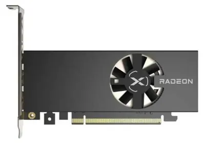Produktbild von XFX RX-64XL4SFG2, Radeon RX 6400, 4 GB, GDDR6, 64 Bit, 7680 x 4320 Pixel, PCI Express 4.0