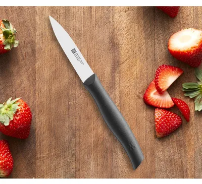 Produktbild von ZWILLING Paring knife, Edelstahl, Schwarz, Edelstahl
