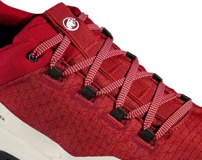 Image de Mammut Sertig III Low GTX Men - chaussure de randonnée légère et imperméable, couleur : dark mammut red-moonbeam, pointure : 11 UK / 46