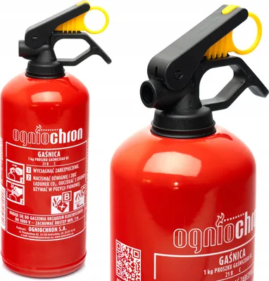 Productafbeelding van OGNIOCHRON brandblusser GP1Z BC, 1 kg/W, 260 mm, 2 kg