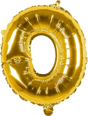 Produktbild von Folienballon O gold 36 cm