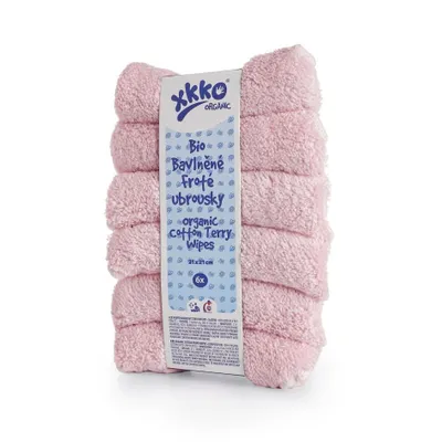 Produktbild von XKKO Baumwollservietten Organic, 21x21, rosa