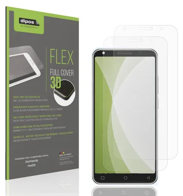 Zdjęcie produktu dla 2 sztuki folii ochronnej pełnej, matowej, do telefonu JoyHandy Hot50, folia pancerna, ochrona przed wstrząsami