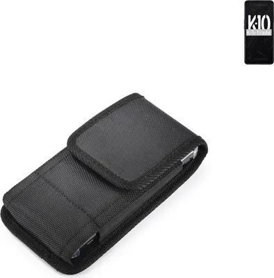 Produktbild von Holster Gürteltasche kompatibel mit Oppo K10 Holster Gürtel Tasche wasserabweisend Handy Hülle Schutz Hülle Outdoor schwarz K-S-Trade