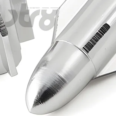 Produktbild von Ventilkappen Rocket STR8 verchromt