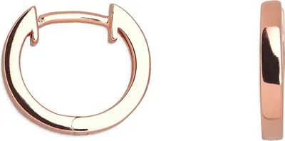 Produktbild von Xenox Damen 925 Sterling Silber Creolen in roségoldfarben - XENOX Modern Classic - XS8658R