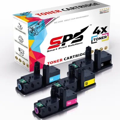 Produktbild von 4x Toners TK5230K TK5230C TK5230Y TK5230M kompatibel für Kyocera Ecosys M5526CDW