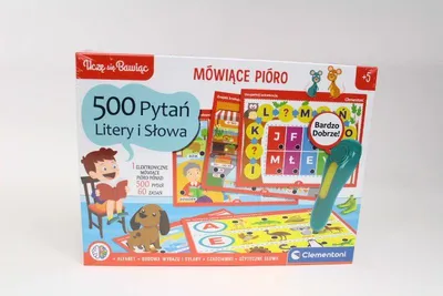 Image de CLE Stylo parlant 500 questions Lettres 50780