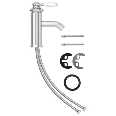 Zdjęcie produktu dla vidaXL Bateria umywalkowa chromowana 130x180 mm
