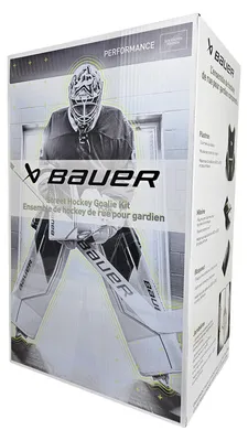 Produktbild von BAUER Streethockey Torwart SV Set, Farbe:blk, Größe:27