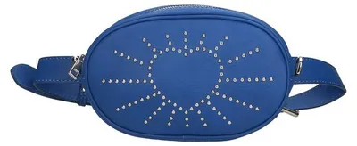 Immagine prodotto di Borsa a tracolla Lux Dames Sauvage in pelle, con borchie, prodotta in Italia