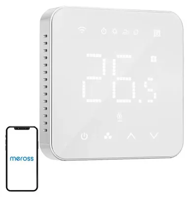 Obrázek produktu pro Meross MTS200HK, inteligentní termostat, průhledný, univerzální velikost