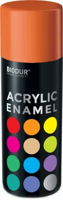 Produktbild von BIODUR Sprühlack - Reinorange RAL 2004 Glanz - 400ml – Wetterfest & Schnelltrocknend