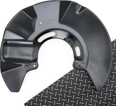 Produktbild von RIDEX Spritzblech Bremsscheibe für VW Transporter V Bus (7HB, 7HJ, 7EB, 7EJ, 7EF, 7EG, 7HF, 7EC) Vorne Links 1330S0050 Ankerblech