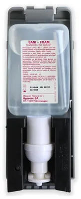 Produktbild von Hyprom Clean Your Seat WC Brillen Desinfektionspender 400 ml Schwarz - Schaumseife