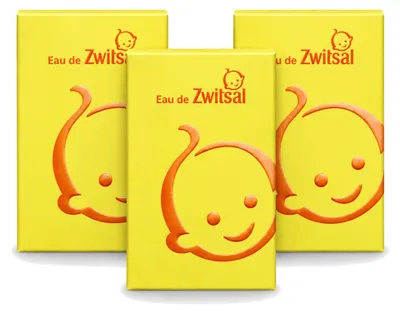 Zdjęcie produktu dla 3 sztuki woda toaletowa Zwitsal - znany zapach - 95 ml - zestaw promocyjny
