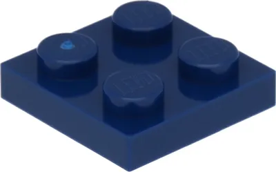 Produktbild von Lego® 2x2 Platten 3022 - 1 Stück Dunkelblau