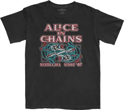 Image de Alice In Chains - T-shirt homme/femme unie RO4018 (M) (Noir)