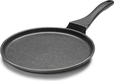 Image de LACOR Crêpière Eco-Piedra, Aluminium, Noir, 24 cm