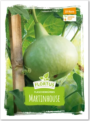 Produktbild von Flaschenkürbis Martinhouse | Flaschenkürbissamen von FLORTUS