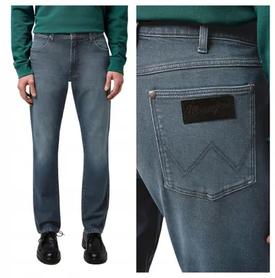 Produktbild von Wrangler | Larston Tapered Jeans Herrenhose Ocean Storm W31 L30