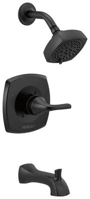 Obrázok produktu pre Peerless PTT14435-BL, vaňa/sprchový kút Parkwood, matná čierna