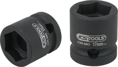 Obrázek produktu pro KS Tools 515.0064, Sada zdířek, 1/2", Metrický, 15 hlava/hlavy, 17 mm, Chrom-molybdenová ocel