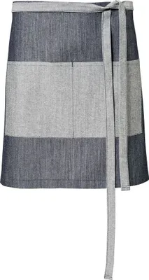 Produktbild von Jeans-Schürze 80x45cm mit Tasche Fb. navy : 100% Baumwolle 180 g/m² (Jeans) : navy