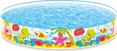 Produktbild von Planschbecken Babypool Pool Becken Swimmingpool ab 3 Jahre 152 x 25 cm von Intex