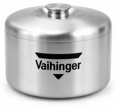 Produktbild von Vaihinger Eisbox Edelstahl mit Deckel - Premium Eisbehälter für Bar, Cocktails & Getränke Kühlung