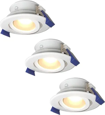 Image de HOFTRONIC - Spot LED encastrable Lima 4W 345lm 4000K IP65 Dimmable GU10 blanc