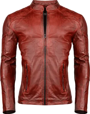 Produktbild von PAULGOS Herren Lederjacke Echtes Leder Jacke Echtleder Übergangsjacke Fashion in 5 Farben Gr. S-7XL Design 3