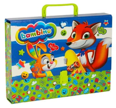 Obrázok produktu pre BAMBINO Kufrík na výtvarné potreby pre malého umelca